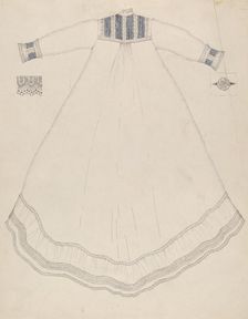Nightgown, 1935/1942. Creator: Evelyn Bailey