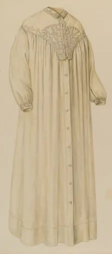 Nightgown, 1935/1942. Creator: Jean Peszel