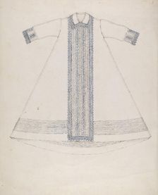 Nightgown, c. 1936. Creator: Evelyn Bailey