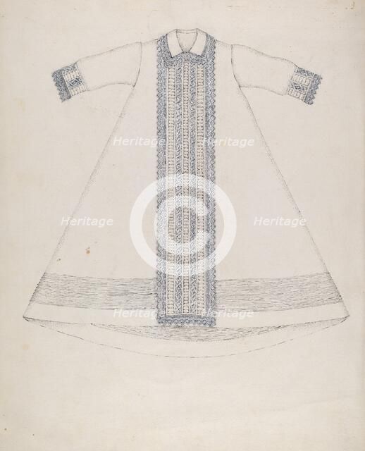 Nightgown, c. 1936. Creator: Evelyn Bailey.