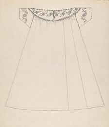 Nightgown, c. 1936. Creator: Evelyn Bailey