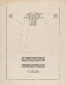 Nightgown, c. 1936. Creator: Evelyn Bailey