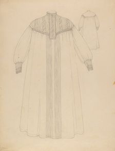 Nightgown, c. 1936. Creator: Rosalia Lane