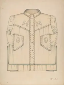 Nightgown, c. 1938. Creator: Rex F Bush