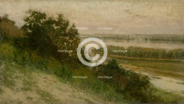 Nightingale Island near Ilok, c1905. Creator: Karol Miloslav Lehotský.