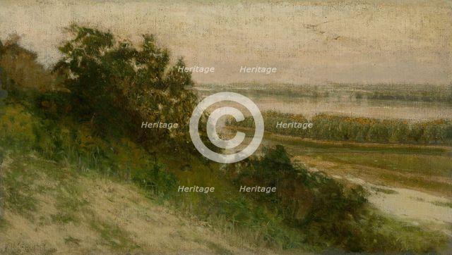 Nightingale Island near Ilok, c1905. Creator: Karol Miloslav Lehotský.