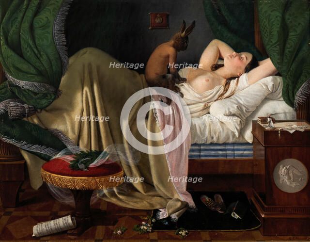 Nightmare, 1846. Creator: Ditlev Blunck.