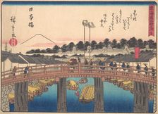 Nihonbashi, from the series The Fifty-three Stations of the Tokaido Road, early 20th century. Creator: Ando Hiroshige