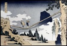 Niigata painting from the series Bridges 19th century . Creator: Hokusai, Katsushika (1760 - 1849)