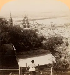 Nijni-Novgorod, Russia, the Summer Market Place of All Nations 1898. Creator: Underwood & Underwood