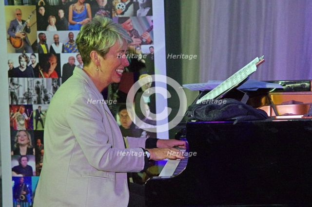 Nikki Iles, iG4, Watermill Jazz Club, Dorking, Surrey, 17 June 2025. Creator: Brian O'Connor.