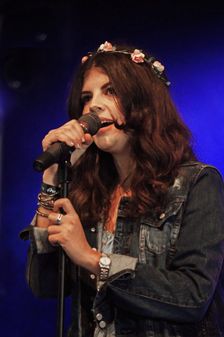 Nikki Yanofsky, Love Supreme Jazz Festival, Glynde Place, East Sussex, 2014. Artist: Brian O'Connor