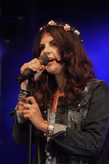 Nikki Yanofsky, Love Supreme Jazz Festival, Glynde Place, East Sussex, 2014. Artist: Brian O'Connor