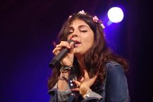 Nikki Yanofsky, Love Supreme Jazz Festival, Glynde Place, East Sussex, 2014. Artist: Brian O'Connor