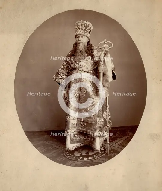 Nikodim - Bishop of Yenisei and Krasnoyarsk, 1860-1870. Creator: AK Keppel.