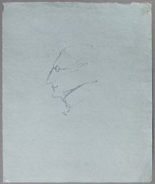 Nikolai Gogol with glasses
