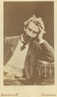 Nikolai Nikolaevich Miklukho-Maklai, half-length portrait, facing front, between 1880 and 1886. Creator: Unknown