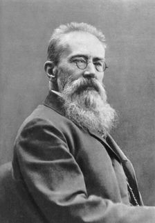 Nikolai Rimsky-Korsakov (1844 - 1908), Russian composer. Creator: Samour