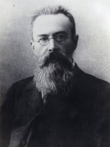 Nikolai Rimsky-Korsakov, Russian composer, c1890s(?). Creator: Unknown