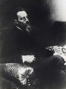 Nikolai Rimsky-Korsakov, Russian composer, c1893. Creator: Unknown