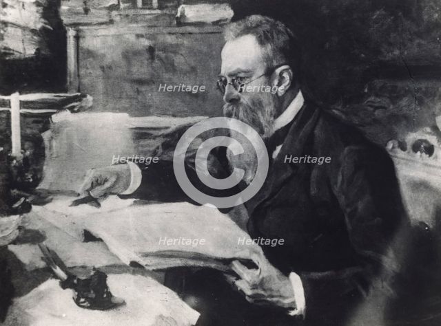 Nikolai Rimsky-Korsakov, Russian composer, c1898.   Creator: Unknown.
