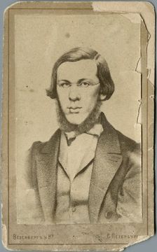 Nikolay Alexandrovich Dobrolyubov (1836-1861), Between 1865 and 1900. Artist: Photo studio Wesenberg