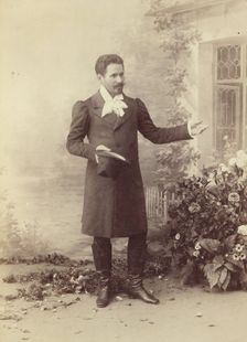 Nikolay Figner (1857-1918) as Lensky in opera Eugene Onegin by Pyotr Tchaikovsky, 1880s