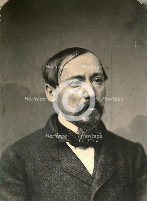 Nikolay Nekrasov, Russian poet and publisher, late 1850s. Artist: Karl August Bergner