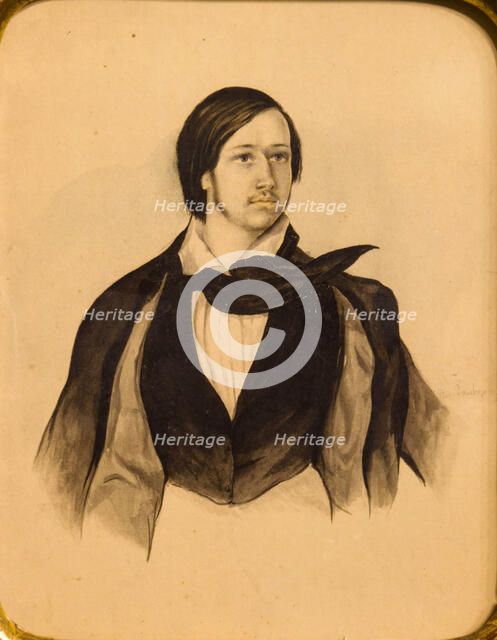 Nikolay Platonovich Ogarev (1813-1877), c 1830. Creator: Galtsev (active 1830s).
