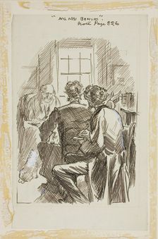 Nil Nisi Bonum, 1870/91. Creator: Charles Samuel Keene