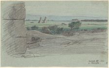 Nile Journey, No. 15, 1890. Creator: Elihu Vedder