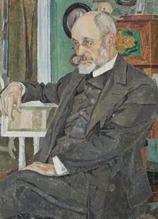 Nils Kreuger, 1858-1930, artist, 1924. Creator: Carl Wilhelmson