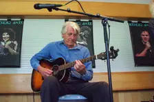 Nils Solberg, Mike Piggott’s Hot Club Trio, The Hawth, Crawley, West Sussex, 20 July 2025. Creator: Brian O'Connor