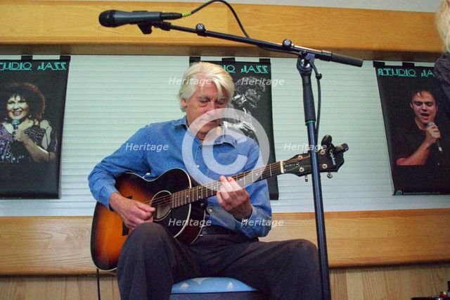 Nils Solberg, Mike Piggott’s Hot Club Trio, The Hawth, Crawley, West Sussex, 20 July 2025. Creator: Brian O'Connor.