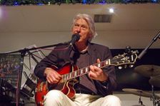 Nils Solberg, East Grinstead Jazz Club, Apron Café, Chequer Mead Theatre, West Sussex, April 2025. Creator: Brian O'Connor