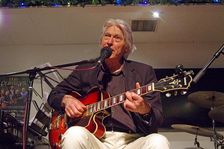 Nils Solberg, East Grinstead Jazz Club, Apron Café, Chequer Mead Theatre, West Sussex, April 2025. Creator: Brian O'Connor