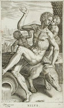 Nilus, 1586. Creator: Philip Galle