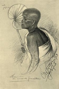 Nim - a Siamese grandmother, Bangkok, 1898. Creator: Christian Wilhelm Allers