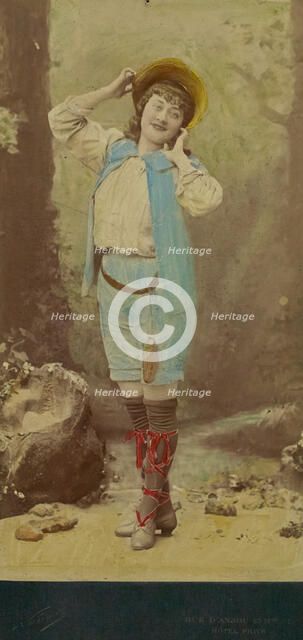 Nimbazon (Boccace), 1878-1885. Creator: Paul Nadar.