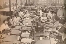 Nimble Assistants at the military post office in London, which dealt with the huge quantity of mail