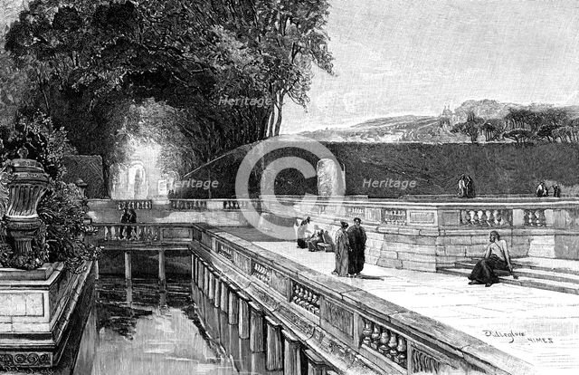 Nimes, France, 19th century.Artist: R Lueders