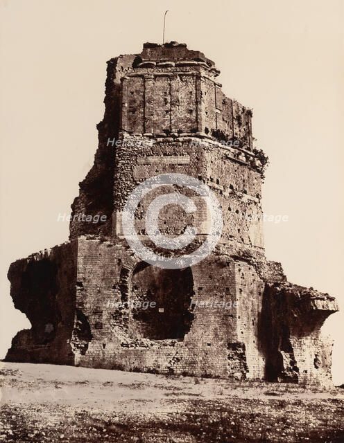 Nimes, Tour Magne, 1853. Creator: Edouard Baldus.