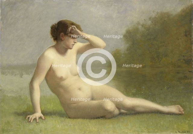 Nimf, 1886. Creator: L Nicolas.