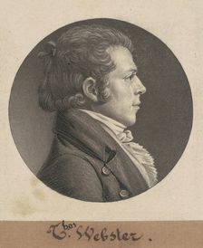 Nimrod Owings, c. 1804. Creators: Charles Balthazar Julien Févret de Saint-Mémin, Nimrod Owings