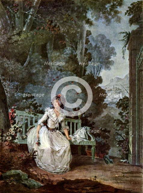 'Nina', 1787 (1931).Artist: Jean-François Janinet   