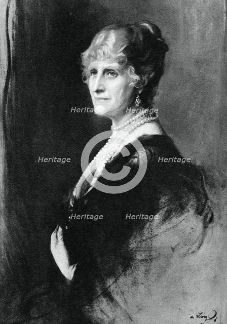 Nina Bowes-Lyon, Countess of Strathmore and Kinghorne, 1937. Creator: Philip de Laszlo.