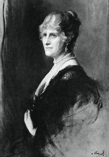 Nina Bowes-Lyon, Countess of Strathmore and Kinghorne, 1937. Creator: Philip de Laszlo