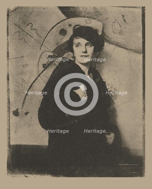Nina Kandinsky, 1927. Creator: Erfurth, Hugo (1874-1948).