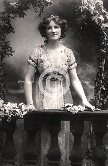 Nina Sevening, actress, 1900s.Artist: Dover Street Studios