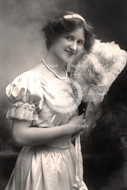 Nina Sevening, British actress, early 20th century.Artist: Lemeilleur